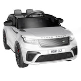 Garvee Weiß Elektro-Kinderauto Land Rover 12V, 2-Sitzer mit Fernbedienung Für Kinder 3-8 Jahre - Weiß