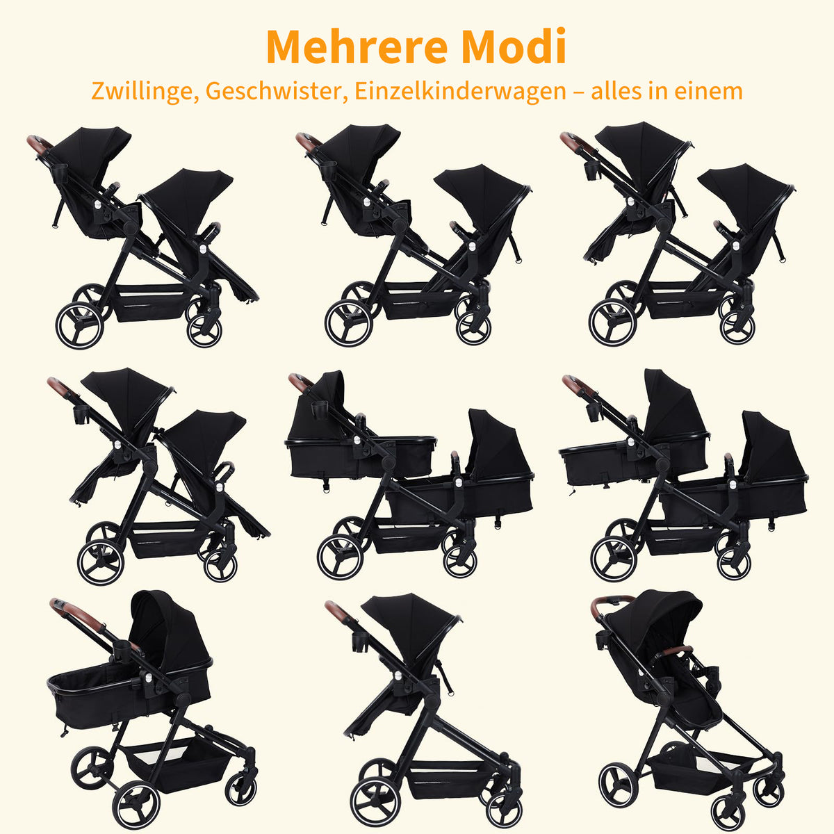Stauraum Kinderwagen