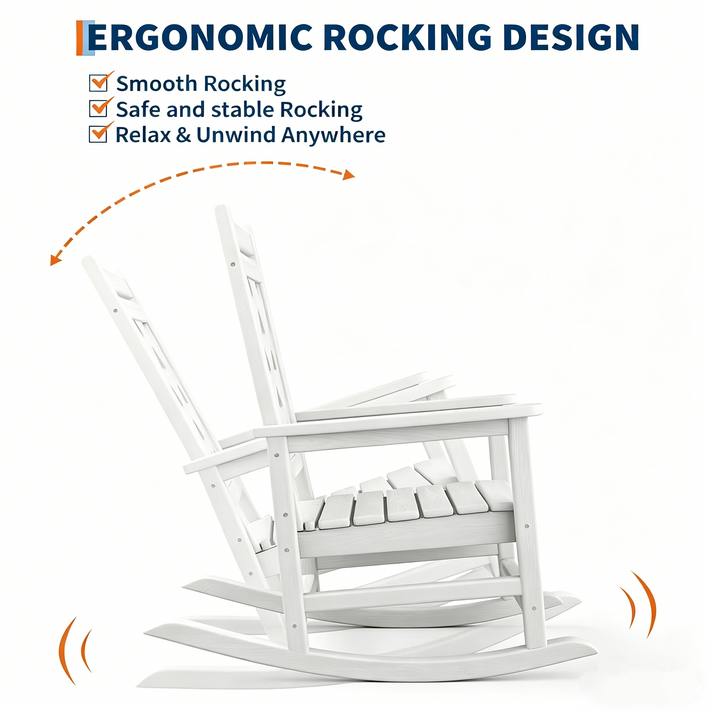 Breite Rückenlehne & ergonomisches Design
