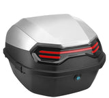 Garvee Universal E-Scooter Motorrad Heckbox ABS+PP Großer Stauraum Wasserdicht Kompatibel mit Aima YADEA TAILG LUYUAN - 