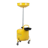 Garvee Ölauffangwagen 30 L, pneumatisches Ölablassgerät 71–157 cm höhenverstellbar mit 38-cm-Trichter, Gelb - Gelb
