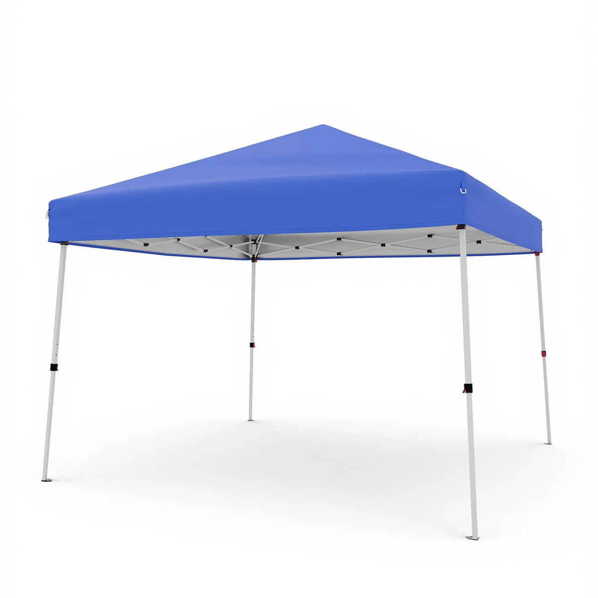 Garvee Faltpavillon 3 × 3 m, Pop-up Pavillon mit UPF 50+ Sonnenschutz, 210D Oxford-Dach, höhenverstellbarem Stahlrahmen & Tragetasche, Blau