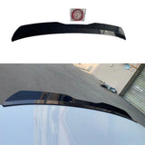 Garvee Auto Achtervleugelbekleding Pasta Type Achterspoiler mit Plakband, Modifizierte Teile, Leicht, Schwarz - Schwarz