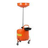 Garvee Ölauffangwagen 30 L, pneumatisches Ölablassgerät 71–157 cm höhenverstellbar, Orange - Orange