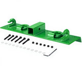 Garvee Traktor Greifhaken 5 cm Aufnahme, 2131 Kg Tragkraft, Stahl, Rostfrei, für Schaufeln, Grün - Grün