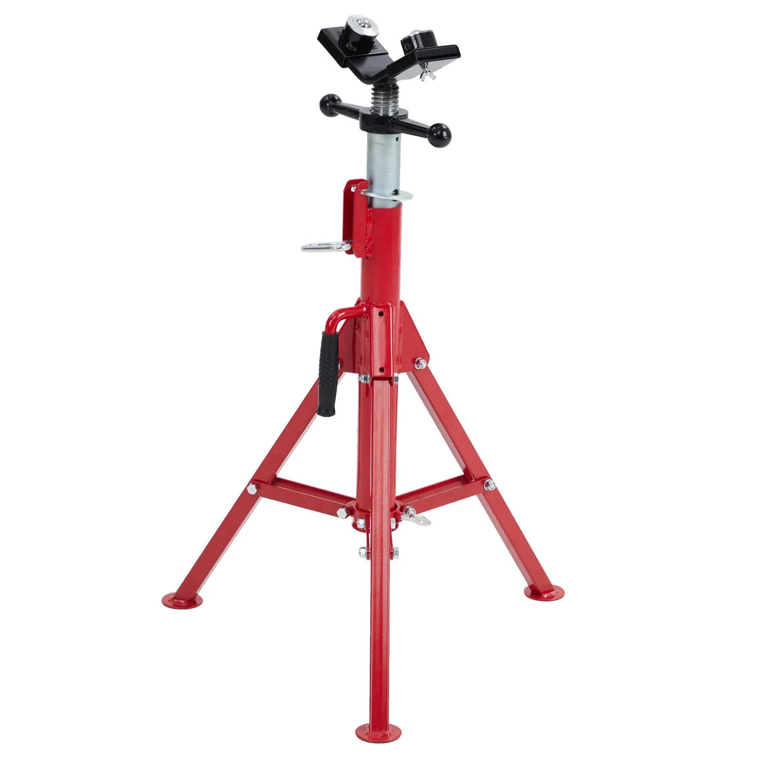 Garvee Rohrheberständer V-Kopf Schwerlast 1134 Kg, Verstellbar 71–132 cm, Klappbar, Für Schweißen