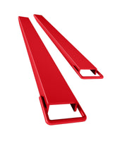 Garvee Sicherheitsverbesserte Gabelstaplerzubehör für die Industriearbeit in Vertriebszentren 152cm, Rot - Rot+Handschuhe