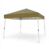 Garvee Faltpavillon 3 × 3 m, Pop-up Pavillon mit UPF 50+ Sonnenschutz, 210D Oxford-Dach, höhenverstellbarem Stahlrahmen & Tragetasche, Khaki - Khaki