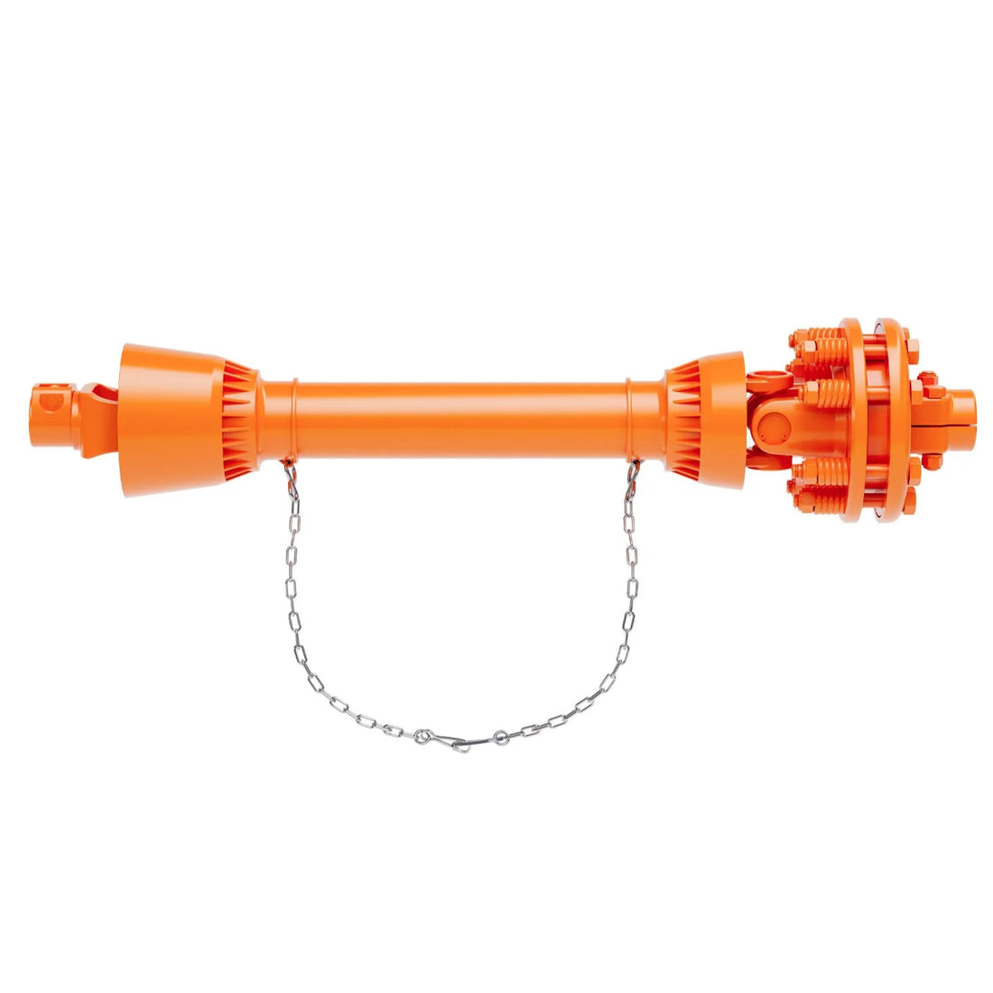 GARVEE PTO Gelenkwelle 80–105 cm, Serie 4, 6-Zahn, 35 mm Anschluss, Stahl-Zapfwelle für Traktor, Mulcher & Landwirtschaft