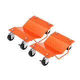 Garvee Auto-Rangierhilfe Set 2 Stück – V-förmige Plattform, 680 kg pro Rangierhilfe, Orange - Orange