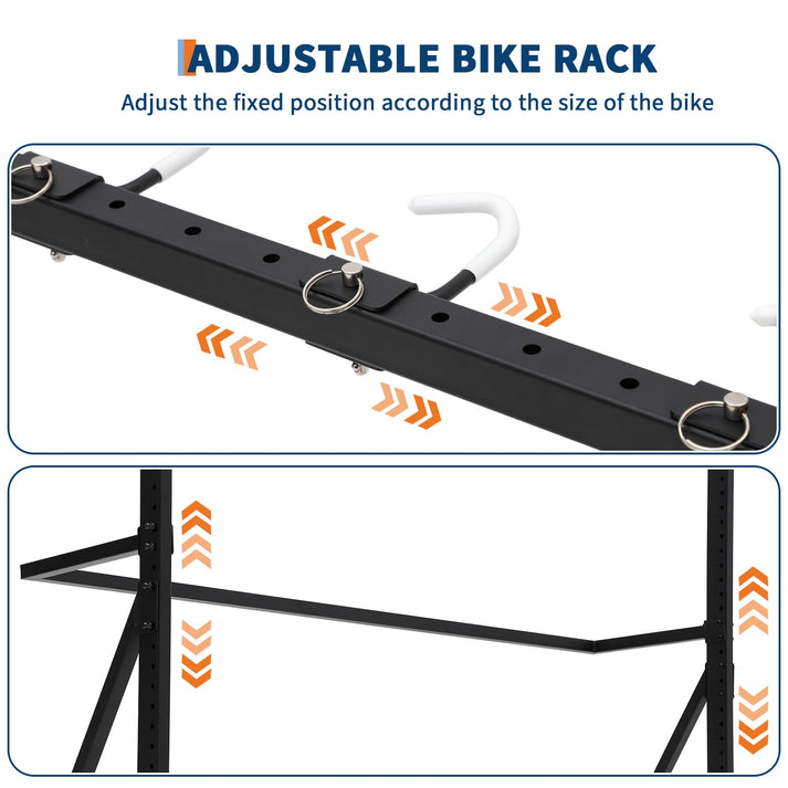 Garvee Fahrradständer für 5 Fahrräder