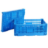 GARVEE 52-L-Aufbewahrungsbox, faltbar & stapelbar, 2er-Set, Blau – für Garage, Küche & Büro