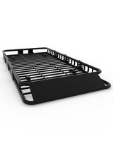 Garvee Dachkorb 213 × 99 cm für SUV und Geländewagen, Tragfähigkeit 91 kg, ausziehbar, widerstandsfähiger Stahl, Gepäckträger für Reisen und Ladung, Schwarz - Schwarz