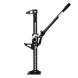 Garvee Hochhub-Wagenheber 3,2 t Tragkraft, Verstellbar 13–65 cm, aus Stahl für Gelände, Traktor & SUV （Schwarz） - Schwarz