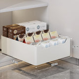 Garvee Entnehmbare Küchenregal Aus Kohlenstoffstahl Weiß 30 Cm Vielseitiger Organizer Für Schrank Und Spüle