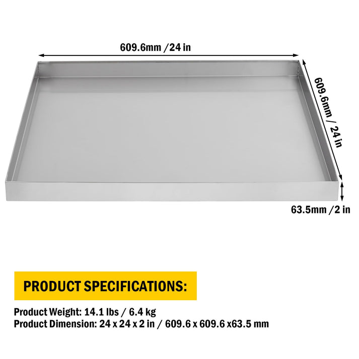 32x30 Zoll Auffangwanne - Perfekte Größe für Standard-Waschmaschinen