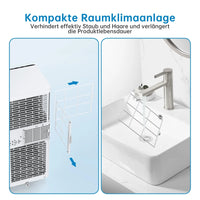 Garvee Mobiles Klimagerät 7000 BTU, Leise & Effiziente Klimaanlage mit R290-Kältemittel, Fenster-Kit & Abluftschlauch, Ideal für Zuhause & Büro
