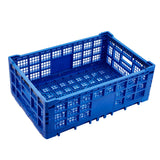 GARVEE 52-L-Aufbewahrungsbox, faltbar & stapelbar, 5er-Set, aus Polypropylen, Blau – für Garage, Küche & Büro - Blau