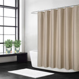 Garvee Wasserdichter Polyester Duschvorhang Mit Haken Für Badezimmer Und Badewannen 72"x84" Kaffee - Leichter Kaffee