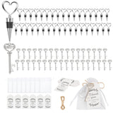 Garvee Weinöffner-Set 24 Stück Edelstahl Kellnermesser Mit Tasche Geschenkanhänger Hochzeit Geburtstag Herzförmig Transparent - 
