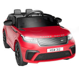 Garvee Rot Elektro-Kinderauto Land Rover 12V, 2-Sitzer mit Fernbedienung Für Kinder 3-8 Jahre - Rot
