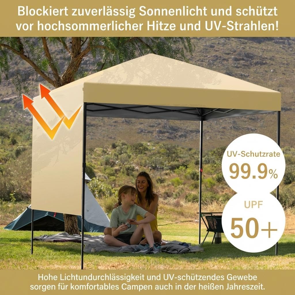 GARVEE Pop-up-Pavillon mit schnellem Ein-Knopf-Aufbau