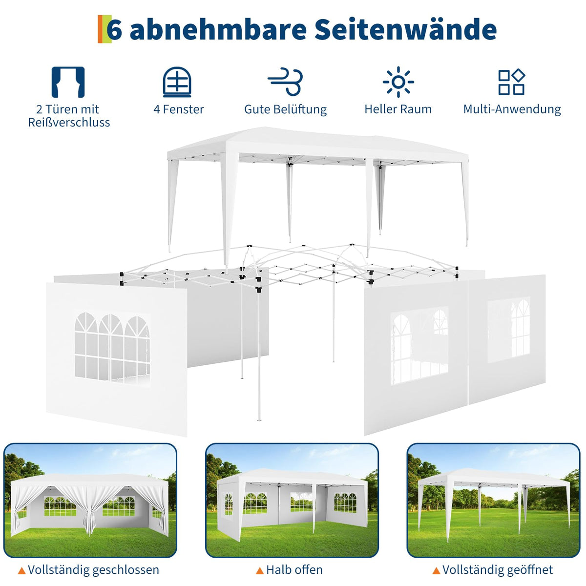 Stabile Pavillon Konstruktion