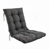 Garvee Rocking Chair Cushion Outdoor Sitzkissen Wasserabweisend UV-beständig Weicher Schaumstoff Rutschfest Für Garten Terrasse 46x18x4 Zoll