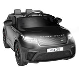 Garvee Schwarz Elektro-Kinderauto Land Rover 12V, 2-Sitzer mit Fernbedienung Für Kinder 3-8 Jahre - Schwarz