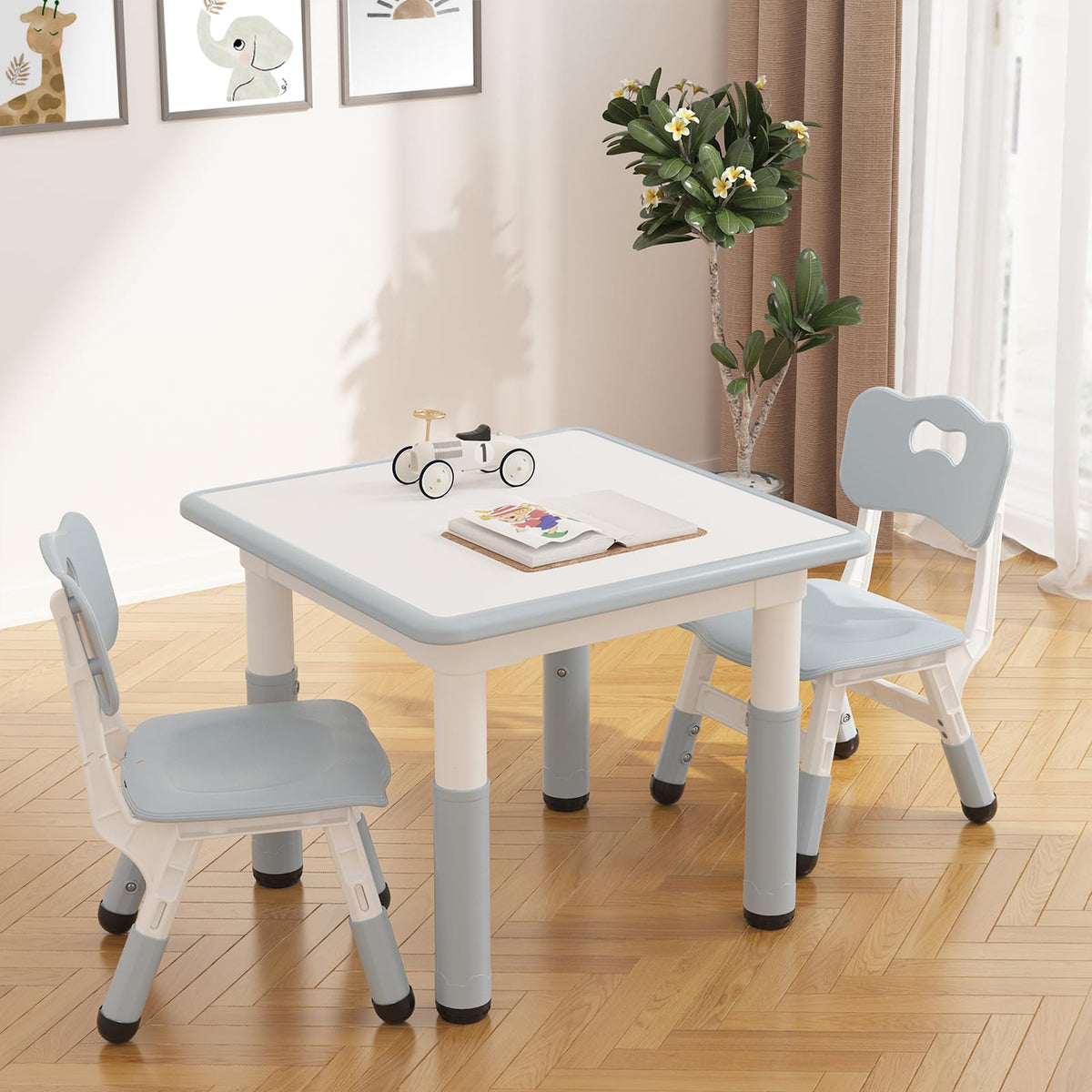 Kindertisch Set einfache Montage mit Anleitung