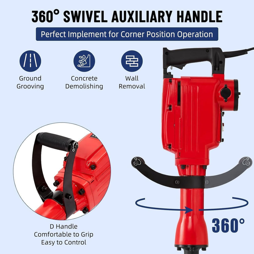 360° Anti-Vibrationsgriff