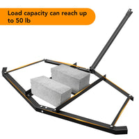 Garvee Grader 180 cm Für ATV/UTV, Verstellbar, Stahl, Pin Hitch, Für Garten & Rasen