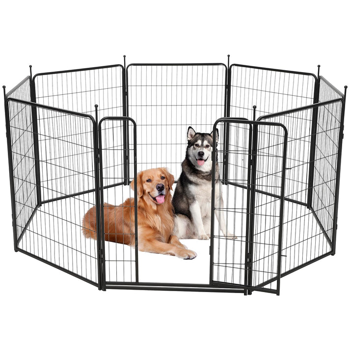 Pulverbeschichteter Garvee Metall-Hundeauslauf