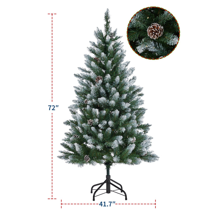 Größe und Abmessungen Weihnachtsbaum
