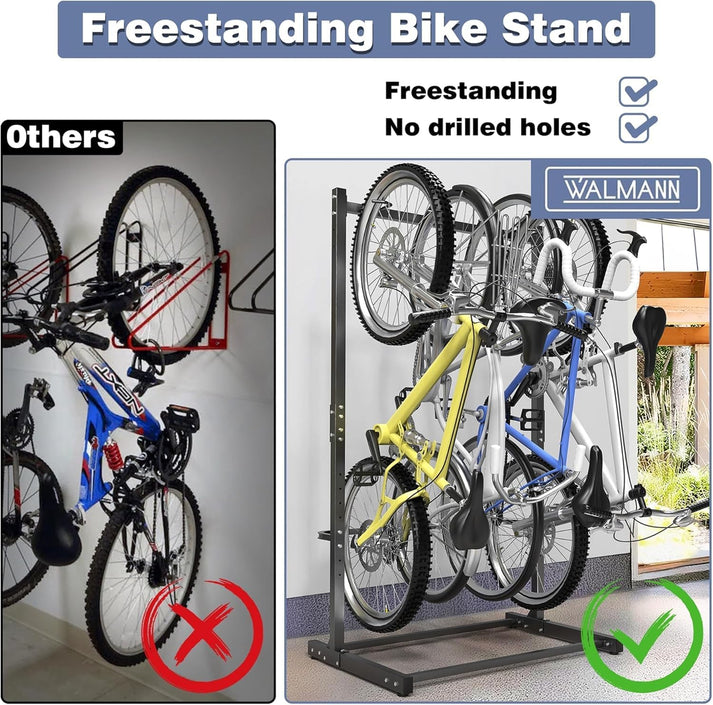 Garvee verstellbarer Fahrradständer für verschiedene Fahrradtypen