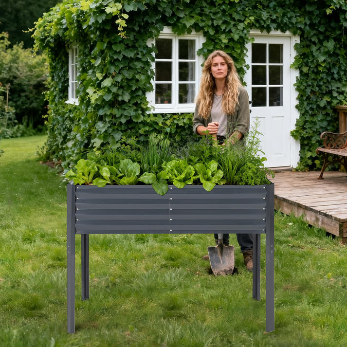 Multifunktionales Gartenbeet