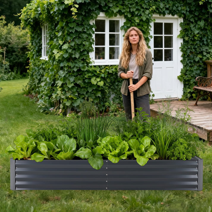 Multifunktionales Gartenbeet