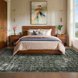 Garvee Area Rug Kunstfell Teppich 350g/m² Waschbar Faltbar Perserdesign Für Wohnzimmer Und Schlafzimmer