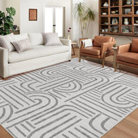 Garvee Waschbarer Kurzflor Teppich 80 x 150 cm Hellgrün Rutschfest Für Wohnzimmer Schlafzimmer