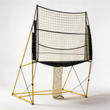 Garvee Volleyball Trainingsnetz Verstellbar 6.5-8 ft, Oxford Stoff, Robust & Tragbar Für Indoor & Outdoor Training - Gelb-Schwarz