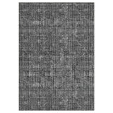 Garvee Maschinenwaschbarer Teppich Für Wohnzimmer Modernes Design Uni-Farbe Rutschfest 120x180 cm Grau