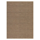 Garvee Teppich 160x230cm Braun Leinenoptik Waschbar Faltbar Für Wohnzimmer Schlafzimmer Büro