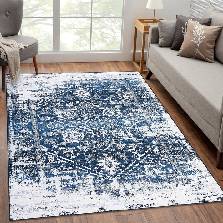 Vintage-Design des Perserteppichs