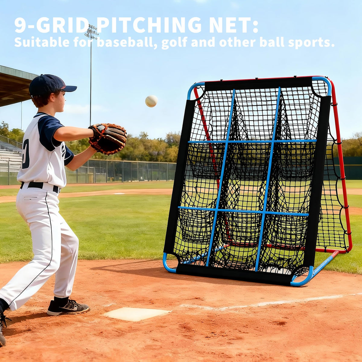 Baseball Rückprallnetz Trainingsgerät
