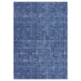 Garvee Maschinenwaschbarer Teppich Für Wohnzimmer, Flur Und Kinderzimmer, Rutschfest, 160x230cm, Uni Farbe - Blau