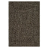 Garvee Waschbarem Faltbarem Teppich Für Wohnzimmer, Ca. 1160 Gsm, Cashmere-ähnliche Baumwolle - Braun