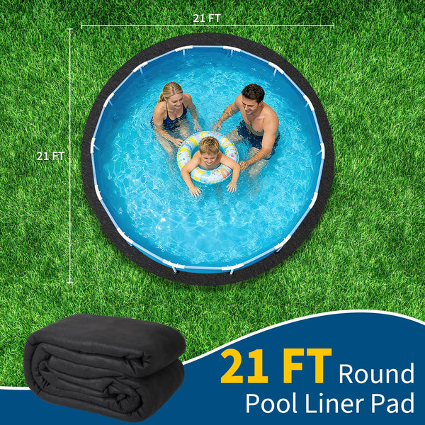 Robustes Pool Schutzvlies