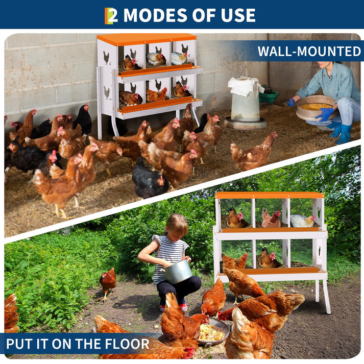 Herausnehmbare Eierauffangschale des Garvee Legenests