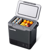 GARVEE 12 L Kompressor-Kühlbox fürs Auto, −20 bis 20 °C, App-Steuerung, 12/24 V, Dunkelgrau - Grau