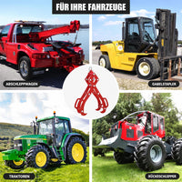 Forstzange für Abschleppwagen, Gabelstapler, Traktoren und Rückeschlepper